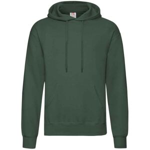 (M, Bottle Green) Fruit Of The Loom Adults Unisex Classic Hooded Sweatshirt (M, Bottle Green) Fruit Of The Loom Adults Unisex Classic Hooded Sweatshirt