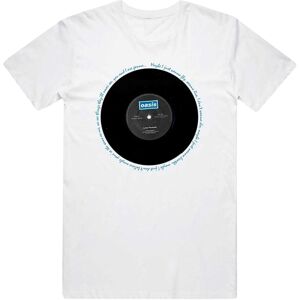 (2XL, White) Oasis Unisex Adult Live Forever Single T-Shirt (2XL, White) Oasis Unisex Adult Live Forever Single T-Shirt