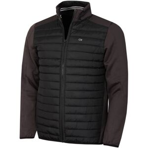 (S, Storm/Black) Calvin Klein Mens CK Hybrid Insulate Lightweight Golf Jacket (S, Storm/Black) Calvin Klein Mens CK Hybrid Insulate Lightweight Golf Jacket