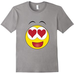 Gildan (XL) Heart Eyes T-Shirt Emoji Love Smiley Face Happy Eyebrows Tee-Father's Day Gildan (XL) Heart Eyes T-Shirt Emoji Love Smiley Face Happy Eyebrows Tee-Father's Day