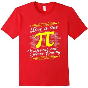 Gildan (XXL) Funny Love is Like Pi T-shirt Geek Maths Couples Gift-Father's Day Gildan (XXL) Funny Love is Like Pi T-shirt Geek Maths Couples Gift-Father's Day