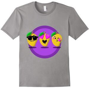 Gildan (XXL) Funny Cartoon Fruit Feeling Mood In Love Mango Face T-Shirt-Father's Day Gildan (XXL) Funny Cartoon Fruit Feeling Mood In Love Mango Face T-Shirt-Father's Day