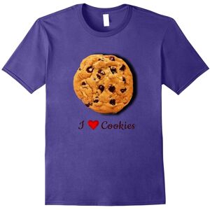 Gildan (M) I Love Cookies T-Shirt Chocolate Chip Cookie Graphic Tee-Father's Day Gildan (M) I Love Cookies T-Shirt Chocolate Chip Cookie Graphic Tee-Father's Day