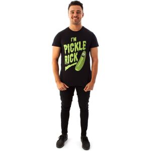 (XX-Large) Rick And Morty Short Sleeved T-Shirt (Mens Black) (XX-Large) Rick And Morty Short Sleeved T-Shirt (Mens Black)