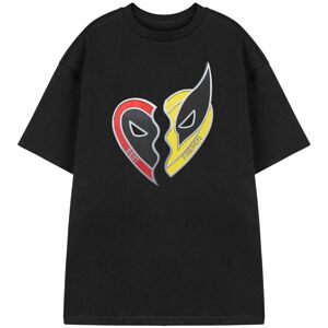 (XX-Large) Marvel Deadpool Short Sleeved T-Shirt (Mens Black) (XX-Large) Marvel Deadpool Short Sleeved T-Shirt (Mens Black)