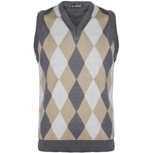 Generation Fashion (XL, Grey-Stone) New Men Knitted Vest V-Neck Argyle Pattern Sleeveless Jumper Sw Generation Fashion (XL, Grey-Stone) New Men Knitted Vest V-Neck Argyle Pattern Sleeveless Jumper Sw