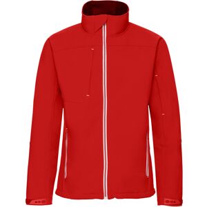 (4XL, Classic Red) Russell Mens Bionic Softshell Jacket (4XL, Classic Red) Russell Mens Bionic Softshell Jacket
