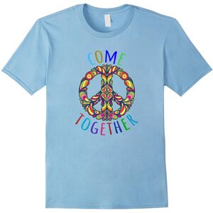 Gildan (M) Peace Day Love Come Together 21th September Colorful T Shirt-Father's Day Gildan (M) Peace Day Love Come Together 21th September Colorful T Shirt-Father's Day
