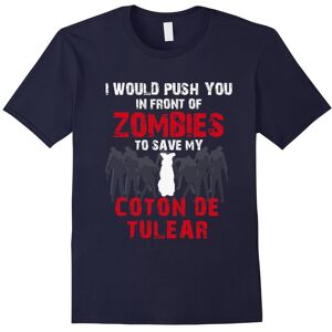 Gildan (XXL) Front Of Zombies Coton De Tulear Funny Dog Lover T-Shirt-Father's Day Gildan (XXL) Front Of Zombies Coton De Tulear Funny Dog Lover T-Shirt-Father's Day