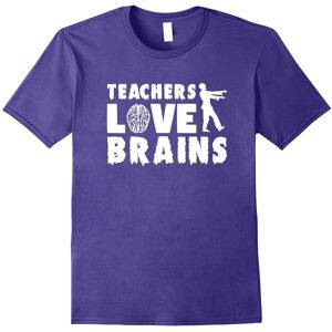 Gildan (L) Teachers Love Brains Zombie Teacher Halloween T-Shirt-Father's Day Gildan (L) Teachers Love Brains Zombie Teacher Halloween T-Shirt-Father's Day