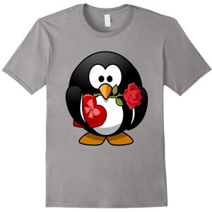 Gildan (XXL) Valentine's Day Penguin T Shirt, Love Relationships Couples-Father's Day Gildan (XXL) Valentine's Day Penguin T Shirt, Love Relationships Couples-Father's Day