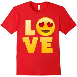 Gildan (XXL) Happy Hearts Eyes and Smiley Love Emoji T-Shirt-Father's Day Gildan (XXL) Happy Hearts Eyes and Smiley Love Emoji T-Shirt-Father's Day