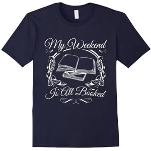 Gildan (XL) My Weekend Is All Booked Funny Book Lover Bookworm T-Shirt-Father's Day Gildan (XL) My Weekend Is All Booked Funny Book Lover Bookworm T-Shirt-Father's Day