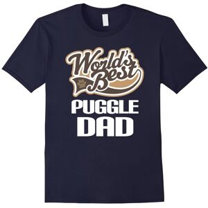 Gildan (XXXL) Puggle Dog Dad T-shirt (Worlds Best) Pet Owner Tee-Father's Day Gildan (XXXL) Puggle Dog Dad T-shirt (Worlds Best) Pet Owner Tee-Father's Day