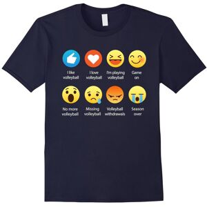 Gildan (XXL) I Love Volleyball Emoji Emoticon Graphic Tee Funny T-Shirt-Father's Day Gildan (XXL) I Love Volleyball Emoji Emoticon Graphic Tee Funny T-Shirt-Father's Day