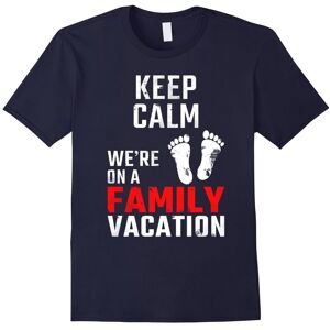 Gildan (M) Keep Calm We're On A Family Vacation Matching T-Shirt-Father's Day Gildan (M) Keep Calm We're On A Family Vacation Matching T-Shirt-Father's Day