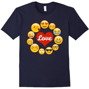 Gildan (XXXL) Emoji Shirt With Sayings Heart Love Valentine's Day Shirt-Father's Day Gildan (XXXL) Emoji Shirt With Sayings Heart Love Valentine's Day Shirt-Father's Day