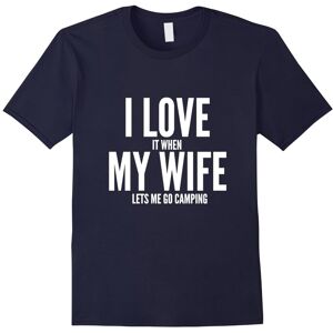 Gildan (L) I Love It When My Wife Lets Me Go Camping T-Shirt-Father's Day Gildan (L) I Love It When My Wife Lets Me Go Camping T-Shirt-Father's Day