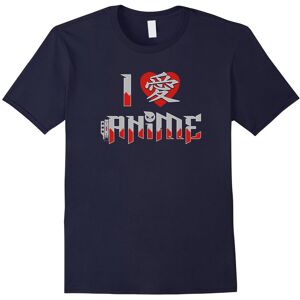 Gildan (M) I Love Anime Asian Manga Japanese Skull T-Shirt-Father's Day Gildan (M) I Love Anime Asian Manga Japanese Skull T-Shirt-Father's Day