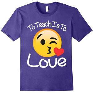 Gildan (L) Teacher emoji Shirt Valentine Day To Teach Is To Love School-Father's Day Gildan (L) Teacher emoji Shirt Valentine Day To Teach Is To Love School-Father's Day