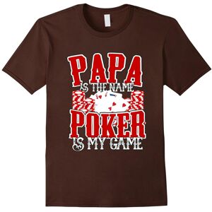 Gildan (XXL) Mens Papa is the Name Poker is My Game Gambling T-Shirt-Father's Day Gildan (XXL) Mens Papa is the Name Poker is My Game Gambling T-Shirt-Father's Day