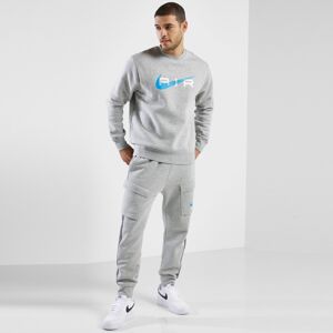 (S) Nike Air Mens Fleece BB Crewneck Cargo Tracksuit (S) Nike Air Mens Fleece BB Crewneck Cargo Tracksuit