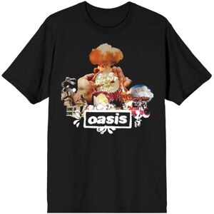 (S, Black) Oasis Dig Out Your Soul Atomic Collage T Shirt (S, Black) Oasis Dig Out Your Soul Atomic Collage T Shirt