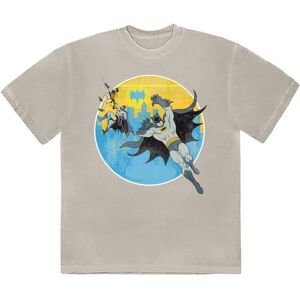 DC Comics (S, Natural) Batman Bat Leap Logo T Shirt DC Comics (S, Natural) Batman Bat Leap Logo T Shirt