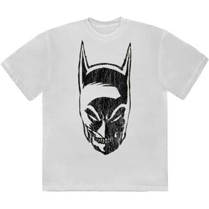 DC Comics (XL, White) Batman Snarl Logo T Shirt DC Comics (XL, White) Batman Snarl Logo T Shirt