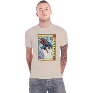 (L, Natural) Marvel T Shirt Spiderman Japanese new Official Mens Sand (L, Natural) Marvel T Shirt Spiderman Japanese new Official Mens Sand