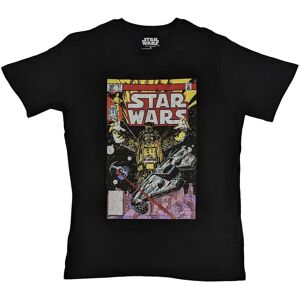 (L, Black) Star Wars T Shirt Darth Vader Comic new Official Mens Black (L, Black) Star Wars T Shirt Darth Vader Comic new Official Mens Black