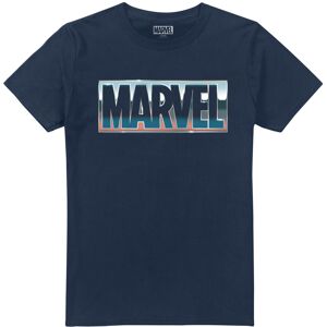 (S, Navy) Marvel Mens Blue Steel T-Shirt (S, Navy) Marvel Mens Blue Steel T-Shirt