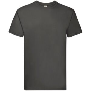 (L, Light Graphite) Fruit of the Loom Mens Super Premium T-Shirt (L, Light Graphite) Fruit of the Loom Mens Super Premium T-Shirt