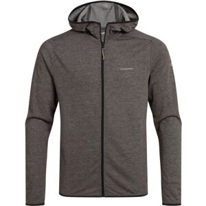 (M, Black Pepper Marl) Craghoppers Mens Deft Nosilife Full Zip Hoodie (M, Black Pepper Marl) Craghoppers Mens Deft Nosilife Full Zip Hoodie