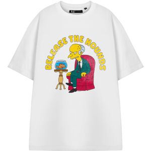 (XX-Large) The Simpsons Short Sleeved T-Shirt (Mens White) (XX-Large) The Simpsons Short Sleeved T-Shirt (Mens White)
