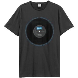 (XL, Charcoal) Oasis Unisex Adult Live Forever Oasis T-Shirt (XL, Charcoal) Oasis Unisex Adult Live Forever Oasis T-Shirt