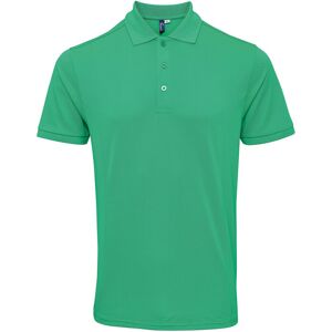 (3XL, Kelly) Premier Mens Coolchecker Plus Pique Polo With CoolPlus (3XL, Kelly) Premier Mens Coolchecker Plus Pique Polo With CoolPlus