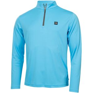 (S, Aquarius) Calvin Klein Mens 2025 Westgate Half Zip Lightweight Insulated Gol (S, Aquarius) Calvin Klein Mens 2025 Westgate Half Zip Lightweight Insulated Gol