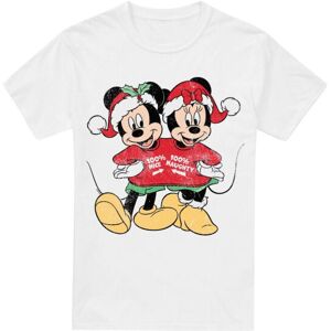 (XL, White) Disney Mens Mickey & Minnie Mouse Christmas Sweater T-Shirt (XL, White) Disney Mens Mickey & Minnie Mouse Christmas Sweater T-Shirt