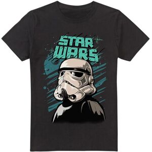 (XL, Black) Star Wars Mens Street Glare Stormtrooper T-Shirt (XL, Black) Star Wars Mens Street Glare Stormtrooper T-Shirt