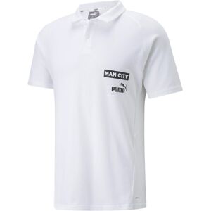 Puma (M) 2022-2023 Man City Casuals Polo (White) Puma (M) 2022-2023 Man City Casuals Polo (White)