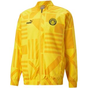 Puma Manchester City F.C. Yellow Football Jacket - Prematch Puma Manchester City F.C. Yellow Football Jacket - Prematch