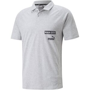 Puma (L) 2022-2023 Man City Casuals Polo (Light Grey) Puma (L) 2022-2023 Man City Casuals Polo (Light Grey)