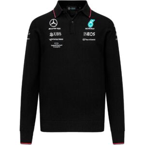 Puma (L) 2023 Mercedes Long Sleeve Knitted Polo Shirt (Black) Puma (L) 2023 Mercedes Long Sleeve Knitted Polo Shirt (Black)