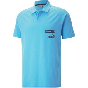 Puma (XL) 2023-2024 Man City Casuals Polo (Blue Wash) Puma (XL) 2023-2024 Man City Casuals Polo (Blue Wash)