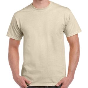 (5XL, Sand) Gildan Adults Unisex Heavy Cotton T Shirt (5XL, Sand) Gildan Adults Unisex Heavy Cotton T Shirt