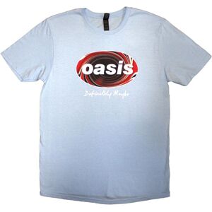 Oasis Unisex Adult Union Jack Light Blue T-Shirt M - T-Shirt Oasis Unisex Adult Union Jack Light Blue T-Shirt M - T-Shirt