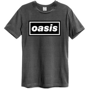 (S, Charcoal) Oasis Decca Logo T Shirt (S, Charcoal) Oasis Decca Logo T Shirt