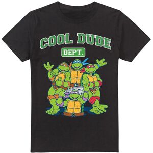 (S, Black) Teenage Mutant Ninja Turtles Mens Cool Dude Department T-Shirt (S, Black) Teenage Mutant Ninja Turtles Mens Cool Dude Department T-Shirt