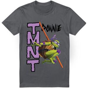 (M, Charcoal) Teenage Mutant Ninja Turtles Mens Mutant Mayhem Donatello T-Shirt (M, Charcoal) Teenage Mutant Ninja Turtles Mens Mutant Mayhem Donatello T-Shirt